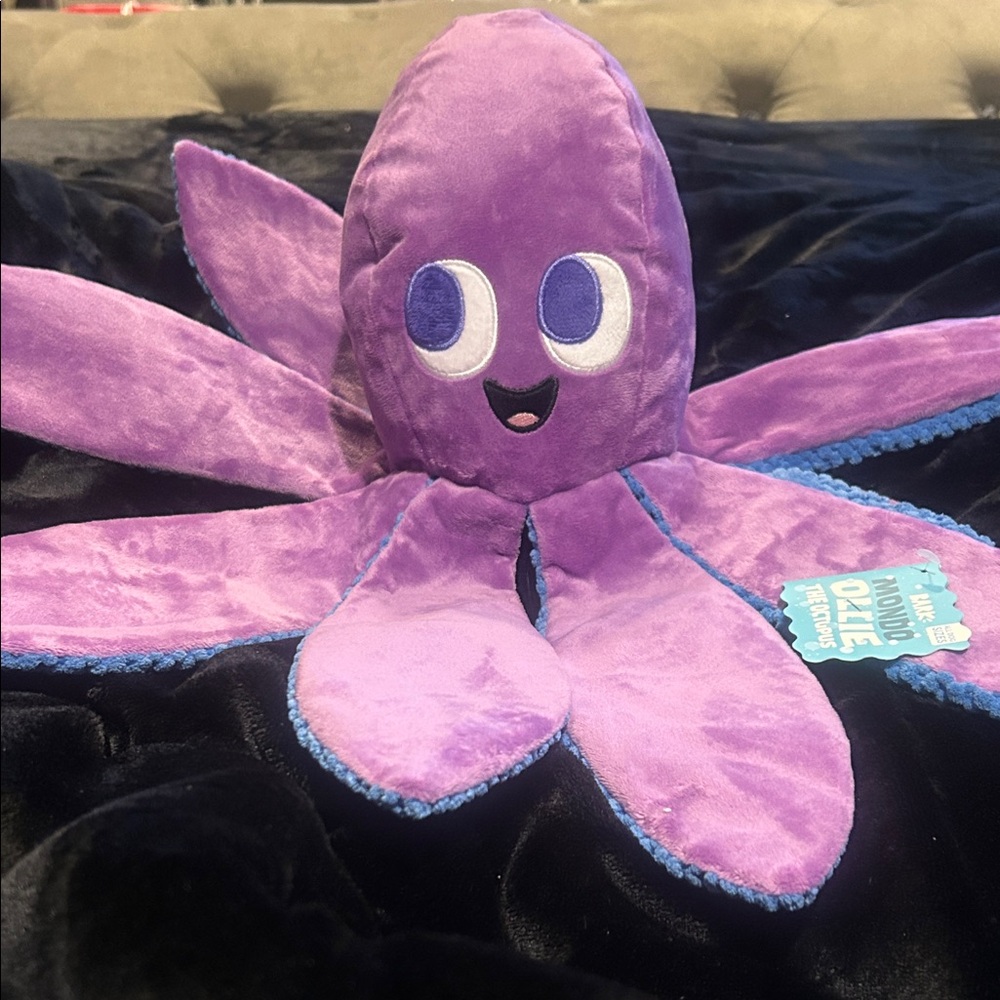 Purple Plush dog  Octopus Toy